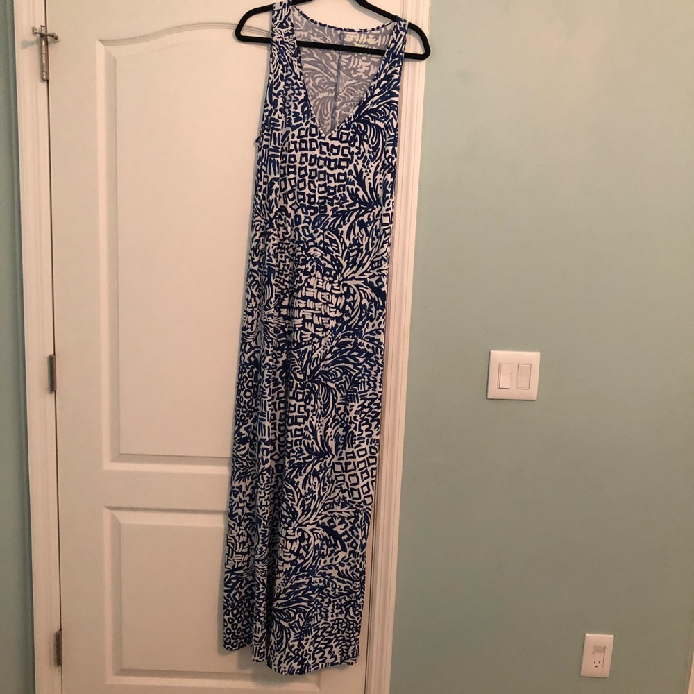 Lilly Pulitzer Kerri Maxi Dress in Homeslice* XL
